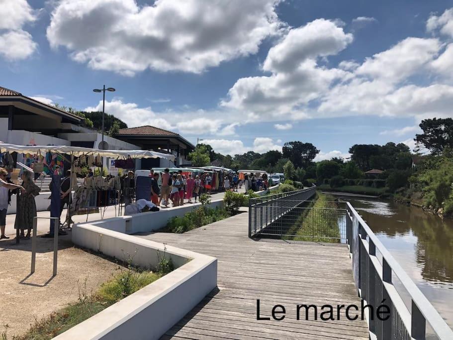 Jolie Maison Coeur De Capbreton Bagian luar foto