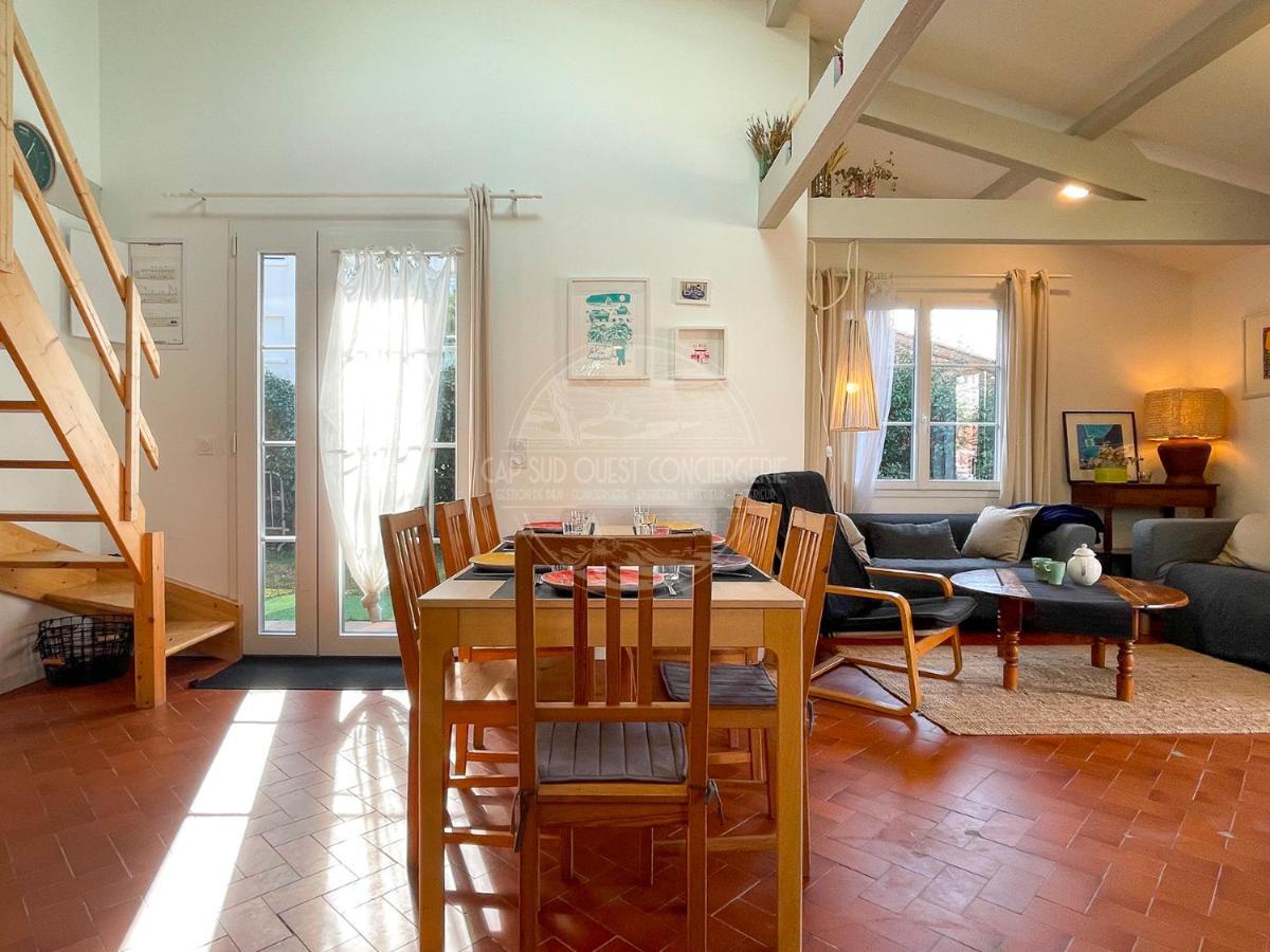 Jolie Maison Coeur De Capbreton Bagian luar foto