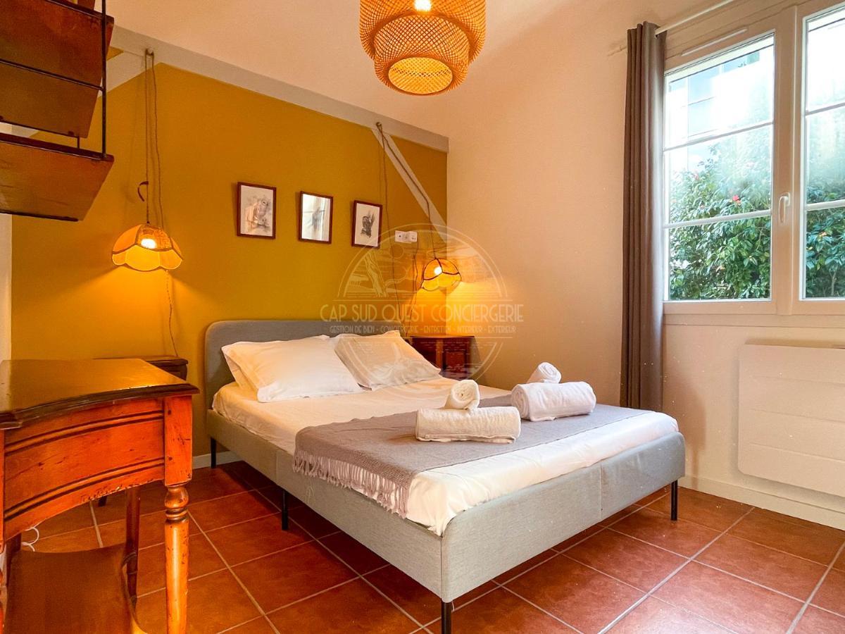 Jolie Maison Coeur De Capbreton Bagian luar foto